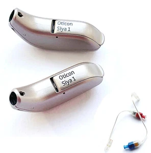 Used, Pair of Oticon Siya 1 miniRITE / Mild - Severe - USA Shipping - Picture 1 of 5