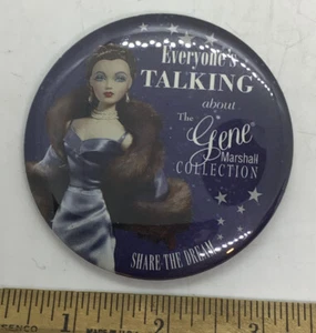 The Ashton-Drake Galleries Gene Collection Dolls Button Pin Pinback - Picture 1 of 3