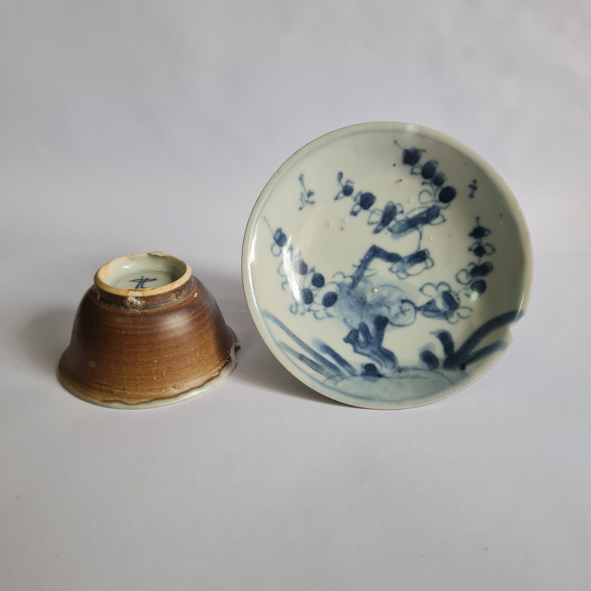 陶瓷蓝色1800年以前中国古董玻璃杯和杯子| eBay