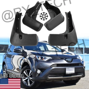 For 2016-2018 Toyota RAV4 Front Rear Mud Guards Flaps Splash Fender 4pcs - Picture 1 of 9