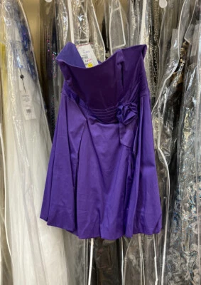 (Iris Purple) Alfred Angelo Size 14 Women’s Short Formal Dress - Image 1 of 3