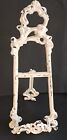 Large Cast Iron Ornate Standing Easel Shabby Cottage Victorian 13"