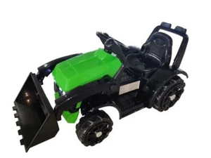 Kinder Elektroauto Traktor mit Schauffel LED+FB+MP3 - Bild 1 von 5