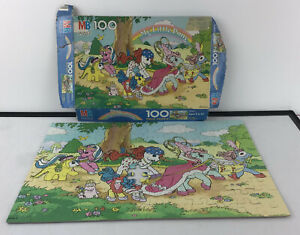  Vintage My Little Pony MLP 100 Piece Puzzle Ponies On Parade 99% Complete w/Box