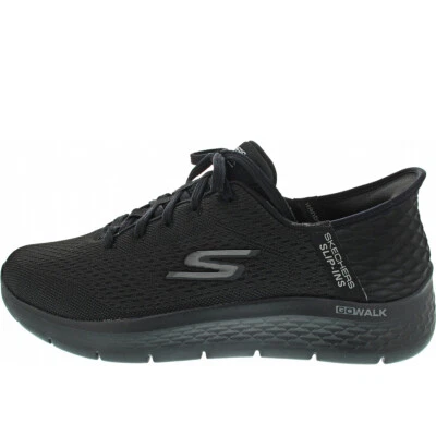 Skechers Slip-Ins: Go Walk Flex-Ne Herren Sneaker in Schwarz