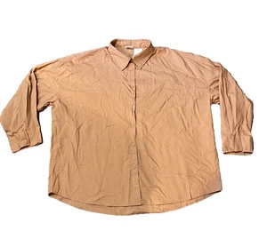Cotton on women's oversized button up, Chestnut, XL - Picture 1 of 2