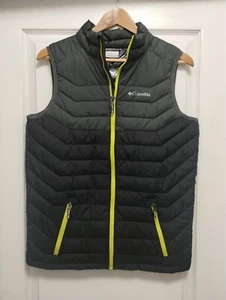 Columbia Youth X-Large Puffer Omni-Heat Vest Sleeveless Jacket Gray Black - Picture 1 of 6