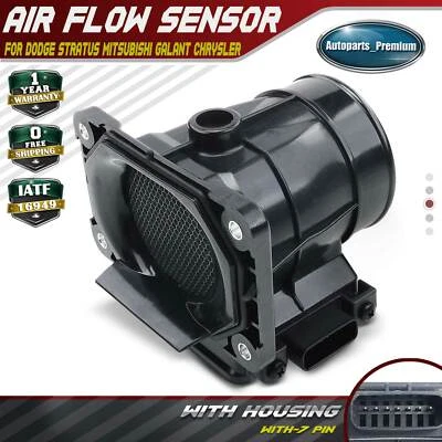 Sensor de fluxo de ar de massa para Chrysler Sebring 01-05 Dodge Stratus Mitsubishi Galant - Imagem 1 de 4