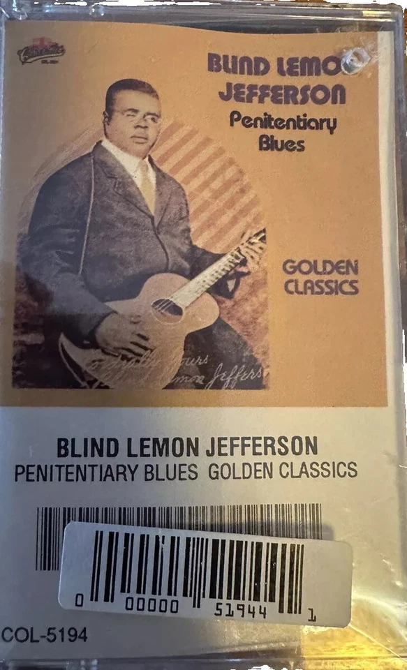 Blind Lemon Jefferson - Penitentiary Blues 1990 (Rare Audio Cassette) COL-5194 - Image 1 of 1