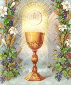 Tarjeta comercial religiosa de los años 1870-80 cita bíblica alemana querubín ángeles Santo Grial F139 - Imagen 1 de 3