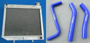 Radiador de aluminio + manguera azul para Honda TRX450R TRX450 TRX 450 2004-2009 05 06 07 - Imagen 1 de 11