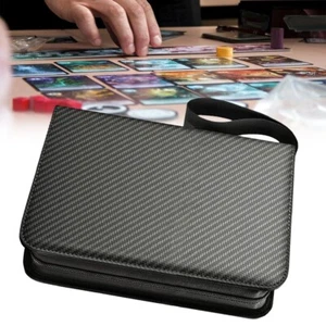 Sammelalbum mit 900 Fächern für Pokémon, Magic, Yu-Gi-Oh Karten – Schwarz - Bild 1 von 9