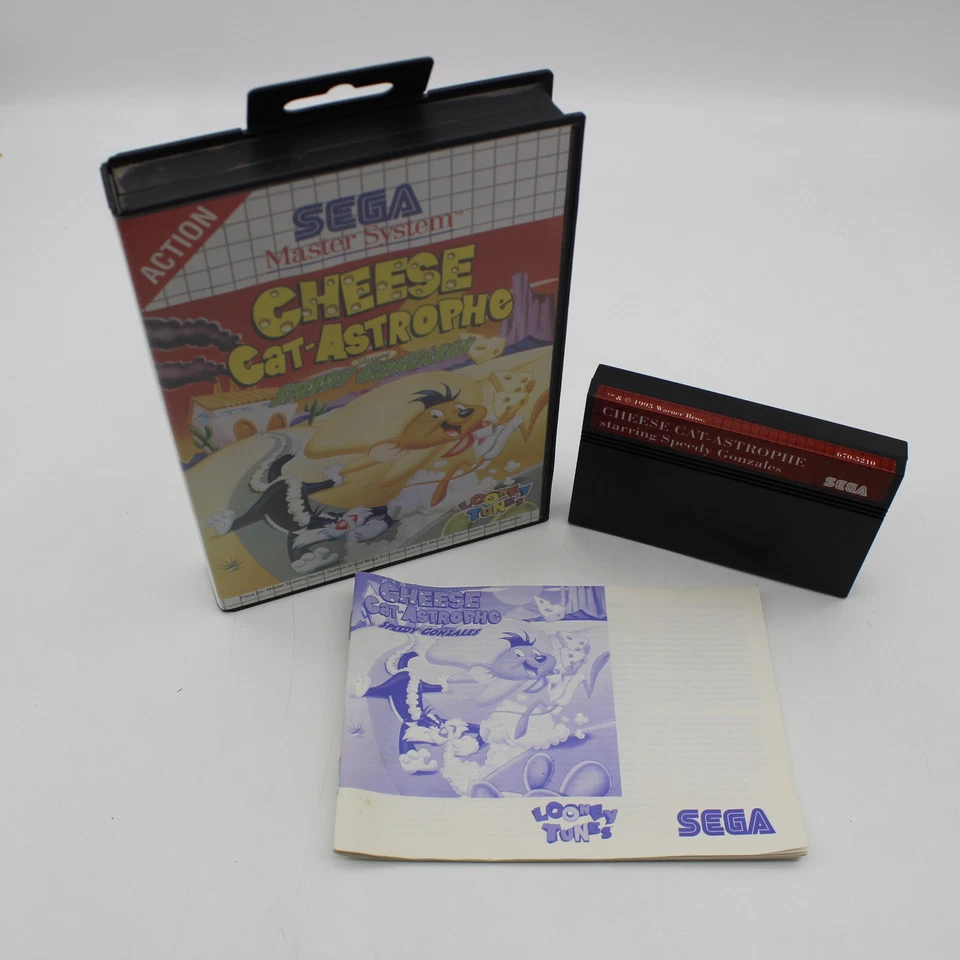 Sega Master System Spiel | Cheese Cat-Astrophe Starring Speedy Gonzalez - Bild 1 von 1