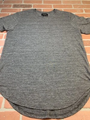 Camiseta Pacsun Calce Más Largo Para Hombre Talla Extra Grande Gris Jaspeado Sólido - Tiene Defecto Foto 1 de 4