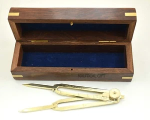 Scale Divider Artist Proportional Drawing Tool Professional 4” Long Solid Brass - Picture 1 of 5