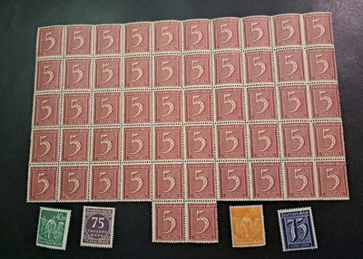ALEMANIA #2.  "ERA DE LA INFLACIÓN" / BLOQUE GRANDE MNH + EXTRA / 2 Foto 1 de 4