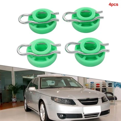4x Front Power Window Regulator Guide Roller Clip Fit Saab 9-3 9-5 Fit Volvo S70 - Image 1 of 4