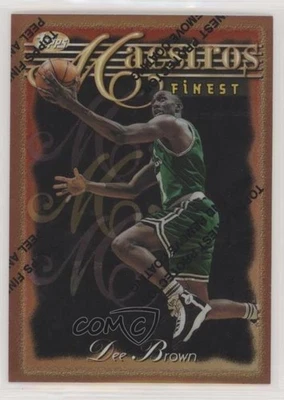 1996-97 Topps Finest Common Bronze Refractor Dee Brown #96 - Image 1 of 2