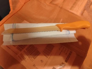  Messer Orange – Brotmesser Gemüse Küche Original von QVC - Bild 1 von 1