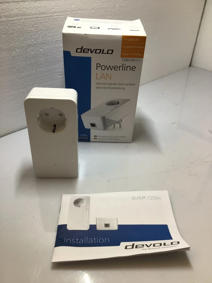 Nr. 350 devolo MT 2639 dLAN 1200+ Powerline Gigabit LAN 1200mbits - Bild 1 von 1