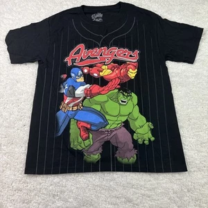 Marvel Avenger's Boy's T Shirt Black - Picture 1 of 4