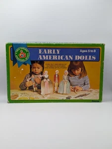 1969 Platt & Munk Early American Dolls Paper Doll Set - Picture 1 of 4