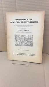 Marzell Wörterbuch der Deutschen Pflanzennamen. Lieferung 15 (Band 2. Lieferu.. - Bild 1 von 4