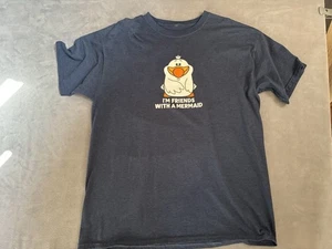 Disney Shirt Herren L Large Im Friends With A Little Mermaid Scuttle Vogel Film - Bild 1 von 4