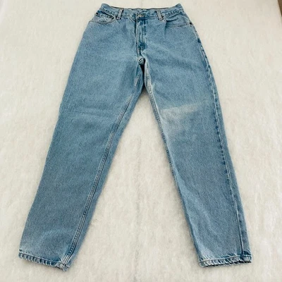 Vintage Levis 550 Womens Blue Jeans Tapered Leg Relaxed Fit Size 12 M - Image 1 of 4