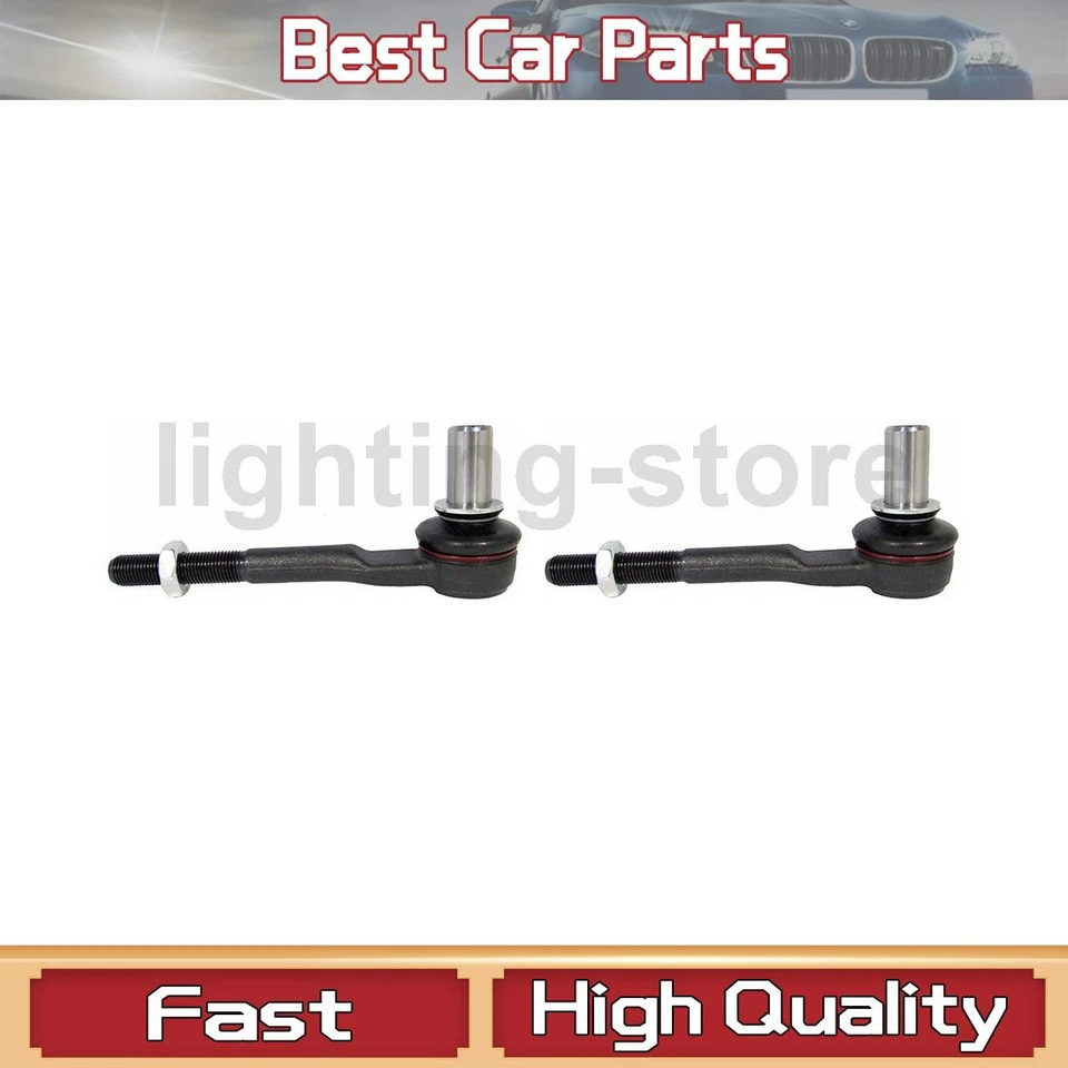 Extremo de barra de amarre de dirección exterior delantero para Audi 2002-2009 A4 2 piezas Foto 1 de 2