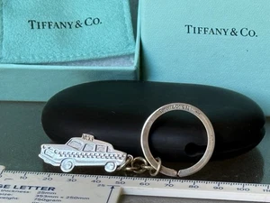 Tiffany & Co. NY Cab Taxi Charm Sterling Silber Schlüsselanhänger RAR Ausverkauft - Bild 1 von 22