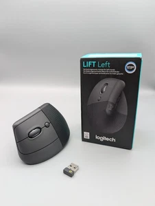 Logitech Lift Kabellose Vertikale Maus - Grafit (Linkshänder) - Bild 1 von 5