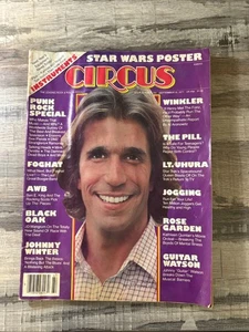S CIRCUS Magazine SEPT 1977 PUNK ROCK RAMONES TELEVISION, HENRY FONDA, STAR WARS - Picture 1 of 8