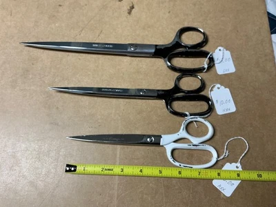 Group of three Clauss scissors...8", 9 1/2", 12" - Image 1 of 4