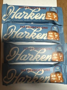 Harken 4 Crunchy Candy Bars Salted Date Caramel Oat Chocolate Pretzels 4 Total - Picture 1 of 8