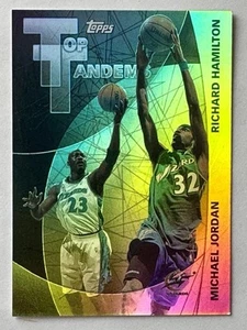 2002-03 Topps Top Tandems Michael Jordan Richard Hamilton Insert Card #TT6 - Picture 1 of 2