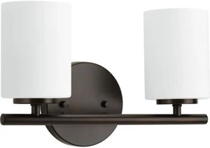 Progress Lighting P2158-20 - 2 Light 13"W Bathroom Vanity Light - Antique Bronze - Picture 1 of 3