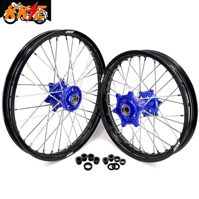 Juego de ruedas de enduro KKE 21/18 para Husaberg TE FE FC 125 250 350 450 buje azul Foto 1 de 4