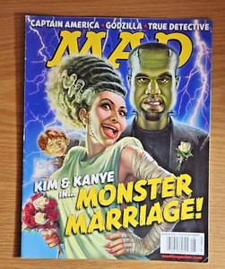 Revista MAD #528 agosto 2014 Kim & Kanye en matrimonio monstruo - Imagen 1 de 4