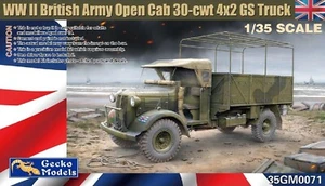 Gecko Models 1/35 35GM0071 WWII British Army Open Cab 30-cwt 4x2 GS Truck - Bild 1 von 1