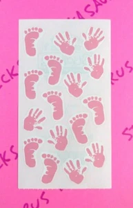 Frances Meyer Baby Girl Hands & Feet Sticker Mod - Picture 1 of 3