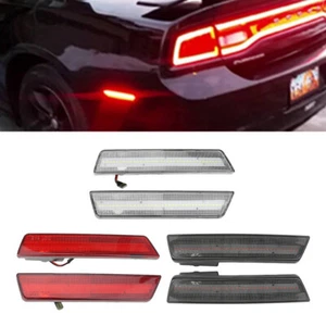 2x LED Rear Bumper Side Marker Lights Fit 08-14 Dodge Challenger/11-14 Charger - Picture 1 of 17
