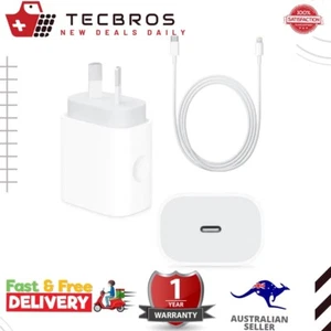 Pbuddy Original Mfi Chip 20W Pd Wall Charger iPhone11 12 13 14 ProMax (1m cable) - Picture 1 of 7
