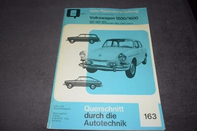 Reparaturanleitung Reparaturhandbuch Volkswagen Typ 3 1500/1600 erstklassig - Bild 1 von 4