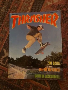 THRASHER SKATEBOARD MAGAZINE July 1984 Tommy Guerrero Eddie Reatagui 7/84 jul - Picture 1 of 3