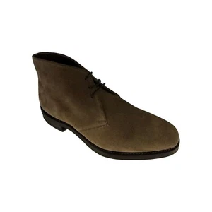 Loake 1880 Pimlico 8 F, Botas Chukka Gamuza Marrón, Suelas Ribeteadas Goodyear - Nuevas - Imagen 1 de 11