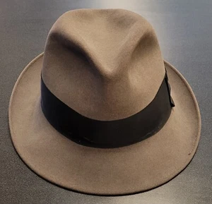 Dobb's Fifth Avenue New York Dress Hat Size Small/ Medium Gray & Black - Picture 1 of 6