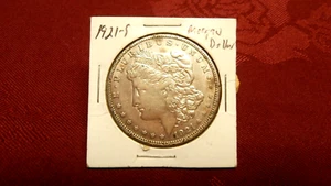 Dólar de plata Morgan 1921 S raro E Pluribus Unum - Imagen 1 de 4