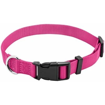 Westminster Pet Products Pet Expert 5/8" x 16" Pink Dog Collar, Variable Size - Image 1 of 2