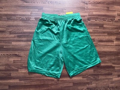 Lote de 2 peças shorts esportivos de futebol Don Alleon cor verde tamanho médio juvenil - Imagem 1 de 3